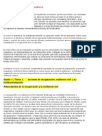 Acciones de Recuperación y Resiliencia SEXTO SEMESTRE