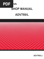 Honda Lead Nhx110 2009 Service Manual | PDF | Nut (Hardware) | Screw