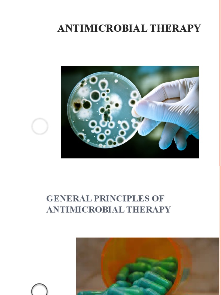 Principles of Antimicrobial Therapy | PDF | Bacteria | Antimicrobial ...