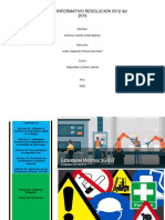 Folleto Informativo Resolucion 0312 Del 2019