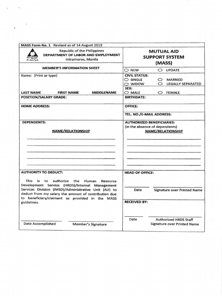 Mutual Aid Support System (MASS) PDF