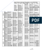 Revised Time Tablewef 19092022