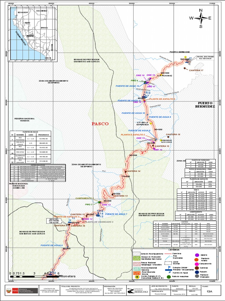 Estudio de Rehabilitación Carretera PE-5N | PDF