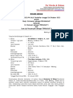 Contoh Hasil Mediasi Sidang Perdata