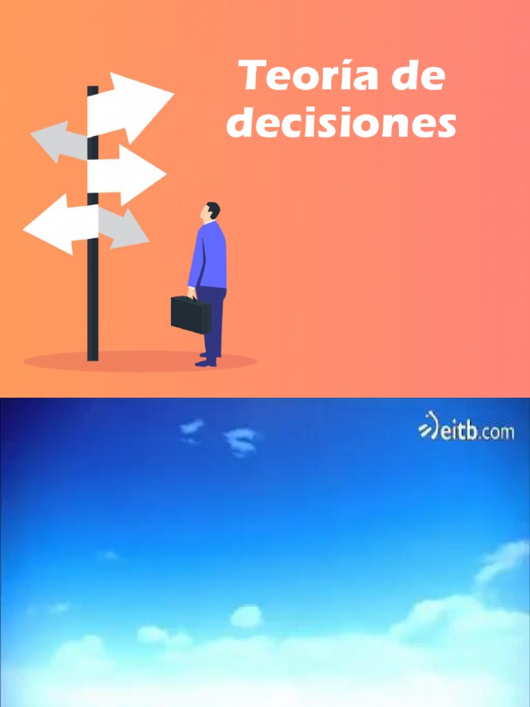 Teoría de Decisiones & Herramientas de Teoría de Decisiones PDF