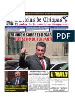 Periódico Noticias de Chiapas, Edición Virtual Viernes 27 de Enero de 2023