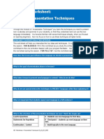 03 PresentationTechniquesWorksheet 01-01-07 2015 Interactive
