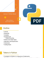 Lec02 Python Basics