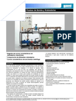 Banco de Pruebas de Bombas Centrifugas