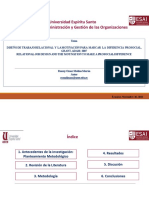 pONENCIA DISEÑO DE PUESTOS Y MOTIVACION PROSOCIAL