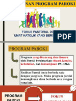 Menyusun Program Fokus Pastoral 2023