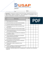 Instrumento - Tutorias