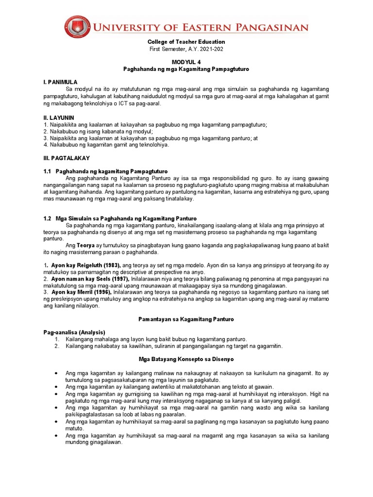 FIL 107 MODYUL 4 Ulat Papel | PDF