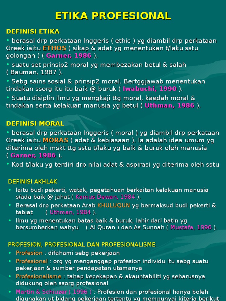 Pengertian Profesi Adalah Ciri Ciri Syarat Karakteristik Dan Contoh