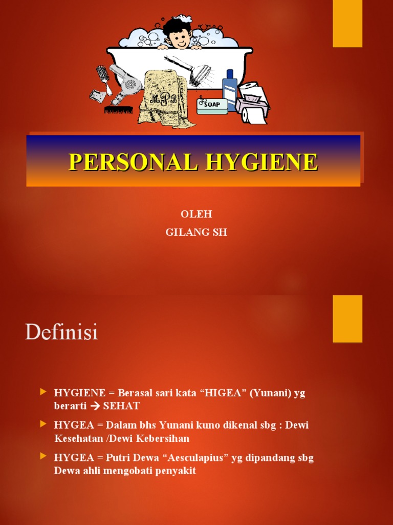 Personal Hygiene New | PDF