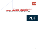 IFRS SMEs field test UK review