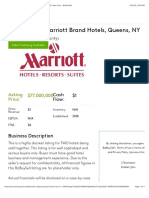 2 Brand New Marriott Brand Hotels, Queens, NY in GPO, New York - BizBuySell