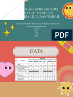 Surveilans Epidemiologi Penyakit Menular Potensial KLB Dan Wabah