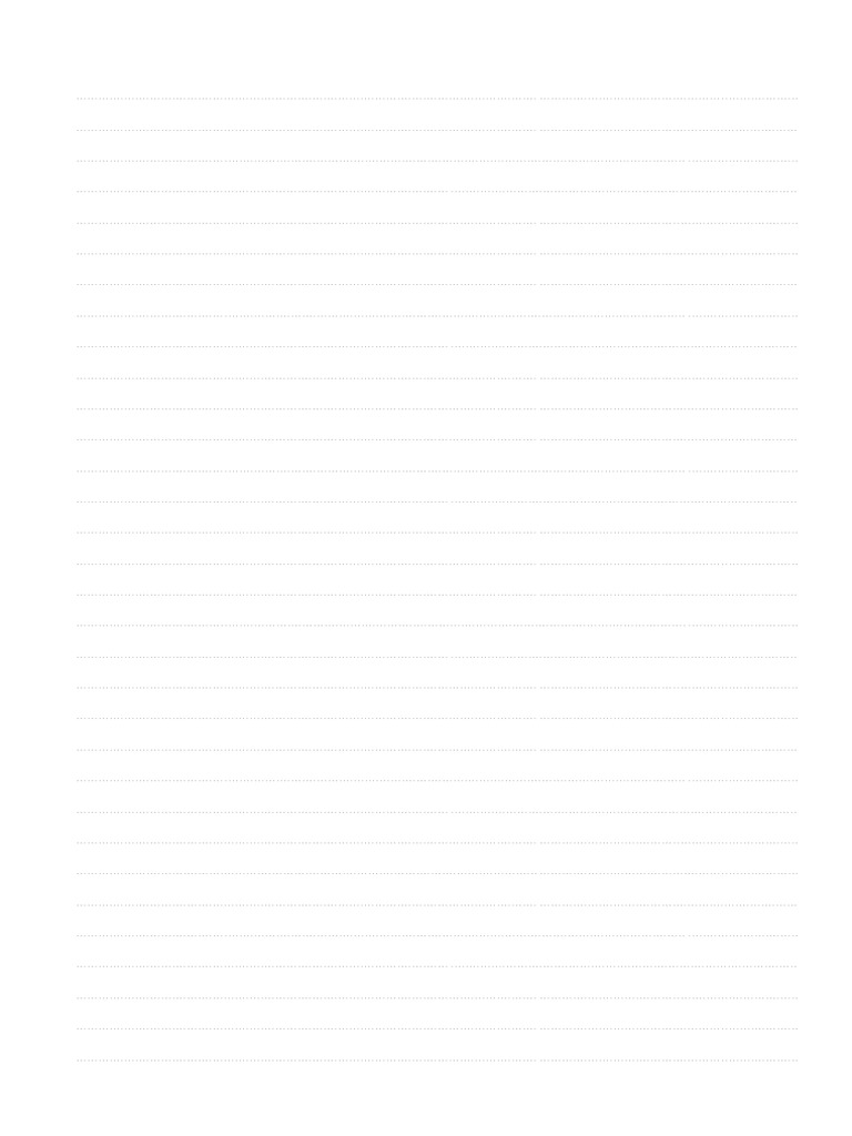 แม่แบบกระดาษรายงาน A4 มีเส้น | PDF