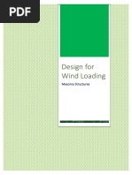 Eurocode Wind Load Calculation Example | PDF | Wound | Reynolds Number