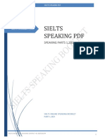 Sielts Speaking Booklet Complete