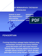 Kesalahan Berbahasa Tataran Fonologi Kelompok 4