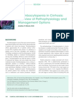 Clinical Liver Disease - 2019 - Moore - Thrombocytopenia in Cirrhosis A Review of Pathophysiology and Management Options