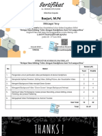Sertifikat - Baejuri, M.PD