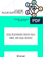 Social Relationships PDEV