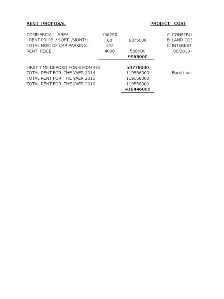 Rent Prop1 | PDF