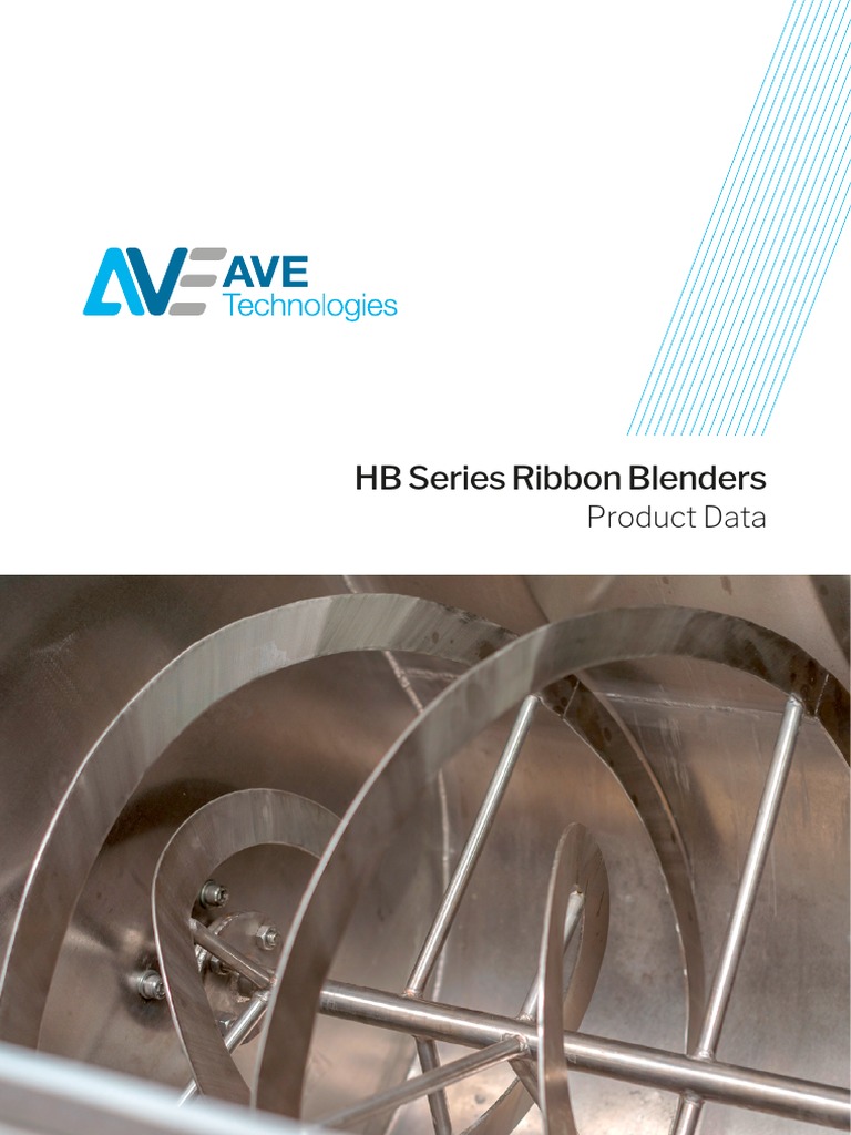 AVE Ribbon Blenders 2020 PDF