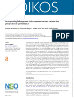 Oikos - 2022 - Weemstra - Incorporating Belowground Traits Avenues Towards A Whole Tree Perspective On Performance