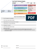 PR Doctor Test For Petroleum Samples