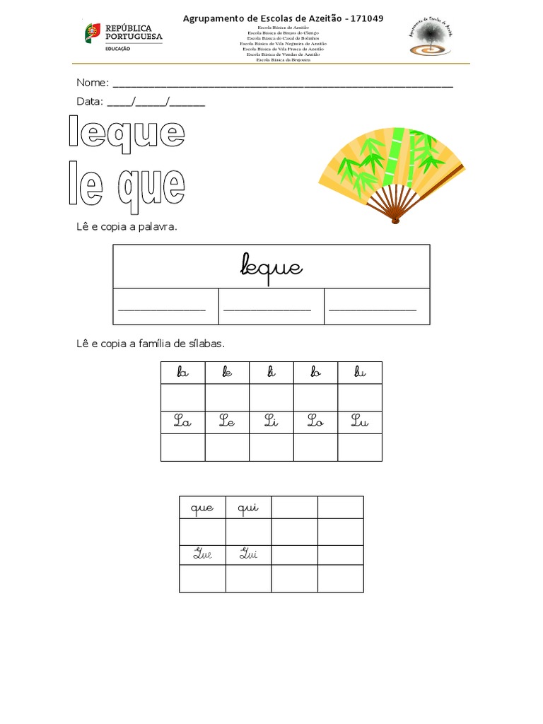 Ficha Leque | PDF