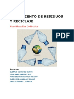 Gestión residuos y reciclaje