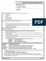 Unix System Programming Module-3 RR