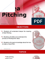 Lecture 6 - Idea Pitching