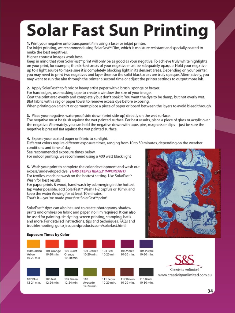 34 SolarFast | PDF | Printer (Computing) | Color
