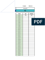 Goal Calculator