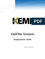 Deployment Guide-FujiFilm Synapse