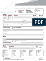 Residential Data Entry Form