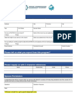 GCLA - Application Form 1