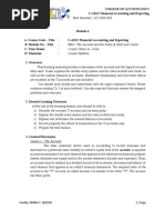 Module 4 - The Account and The Rules of Debit and Credit