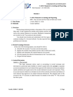 Module 4 - The Account and The Rules of Debit and Credit