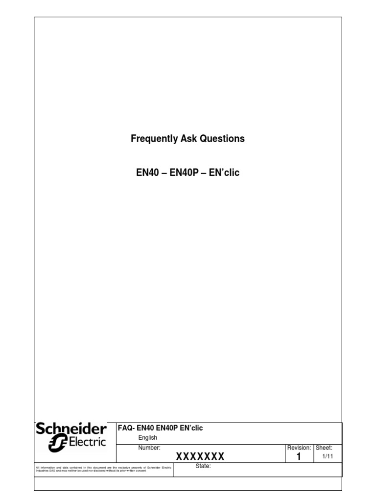 EN40 EN40P ENclic FAQ | PDF | Physical Quantities | Electronics