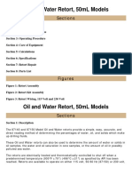 Oil and Water Retort, 50mL Models