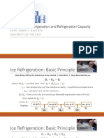 Lesson 1b Ice Refrigeration and Refrigerating Capacity