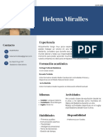 Helena Miralles: Experiencia Contacto