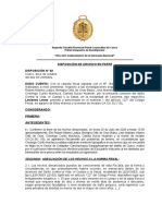 Disposición de archivo en parte