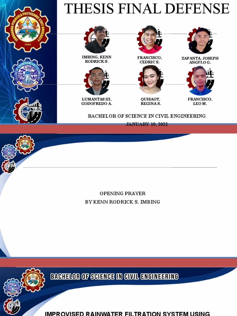 Thesis PDF Filtration Water